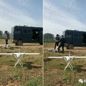 桂林航龙参与中科院开展的无人机管控系统入网测试演练